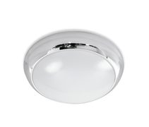 Ceiling 16W LED Button With Trim Chrome / Warm White - CLY326-CH