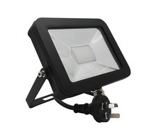 Adjustable Slim 240V 30W LED Floodlight - Black Finish / Natural White LED - Tablet2B