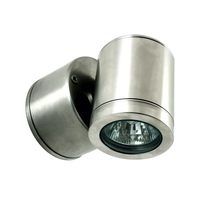 Wall Down Lite 240V Retro Stainless Steel - DL/R/SS