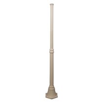 Turin 1.57 Meter Tall Base Exterior Post Beige - 16045