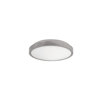 Acrylic 12W LED Oyster Silver / Grey / Cool White - CL205-12