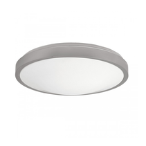 Acrylic 24W LED Oyster Silver / Grey / Cool White - CL205-24