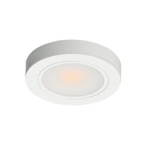 High Power Surface Mounted 3W LED Cabinet Light White / Warm White - SLED-UC3-WH + SLED-DR-WH