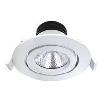 Ecostar II 10W Dimmable LED Downlight White / Tri-Colour - S9146TC2WH