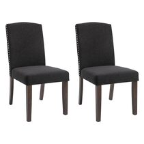 Lethbridge Dining Chair Charcoal (Pair) - 32387