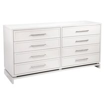 Pearl 8 Drawer Chest White - 31939