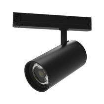 Zone 30W 15° 3 Circuit Dimmable Track Light Black / Tri-Colour - ZONE1BK + ZONE15LENS1