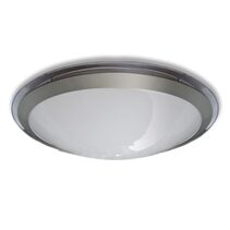 Astrid 60W LED Dimmable Smart Round Oyster Silver / Tri-Colour - ASTRID OY53-SMT
