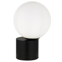 Novio Table Lamp Black / Opal Matt - NOVIO TL-BKOP