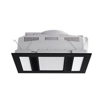 Phoenix 20W LED Bathroom Heater & Exhaust Fan Light Black / Tri- Colour - MBHP1000M