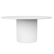 Arlo Round Dining Table 1.5m White - B32821
