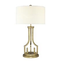 Lemuria Table Lamp Distressed Gold - GN-LEMURIA-TL