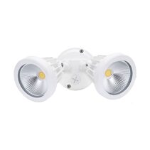Pollux 9 30W Double Adjustable LED Spotlight White / Tri-Colour - AC4265WH