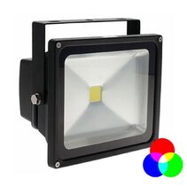 30W Solar LED Flood Light With Remote / RGB - SLDFL30W-RGB