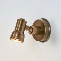 Carter Mini Wall Light Antique Brass - ELPIM31737AB
