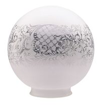 Spherical 10" Etched Shade