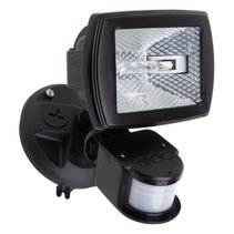 Floodlight With Sensor Black - QLB150S/BLK