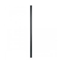 Resin 2 Meter Height 76mm Diameter Pole Black - BZ-POLE2-BL