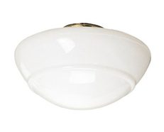 Contemporary School House Fan Light (Glass Only) - 22565