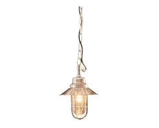 Rutherford Outdoor Hanging Lamp Antique Silver IP54 - ELPIM51277AS