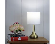 Lola Touch Table Lamp Antique Brass - LF9205AB