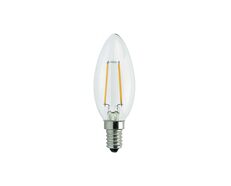 Filament Clear Candle LED 3W E14 Warm White - CANC-3SEWW