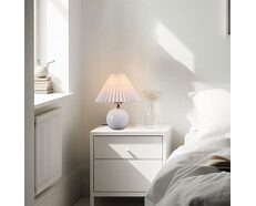 Orbelle White Table Lamp - LL-27-0265W