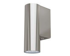 New Bronte 3W LED Fixed Wall Pillar Light 316 Stainless Steel / Tri-Colour - SL7021TC/SLS