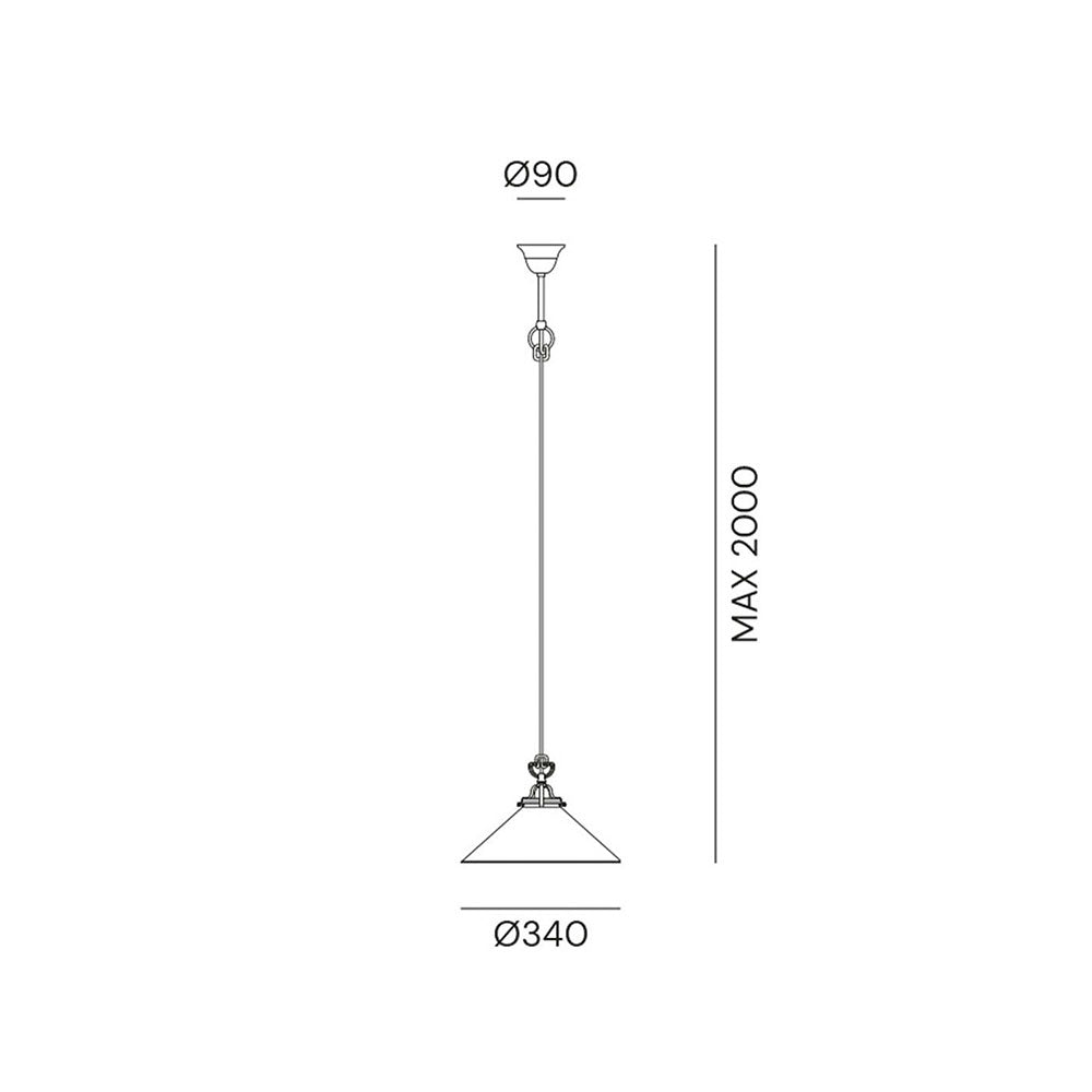 Country Pendant Light - 081.10.OV
