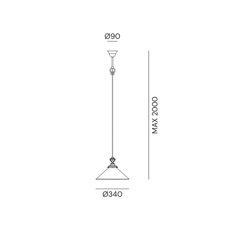 Country Pendant Light - 081.10.OV