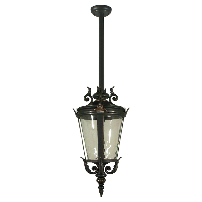 Albany Medium Outdoor Rod Pendant Antique Bronze IP44 - LOI1000027