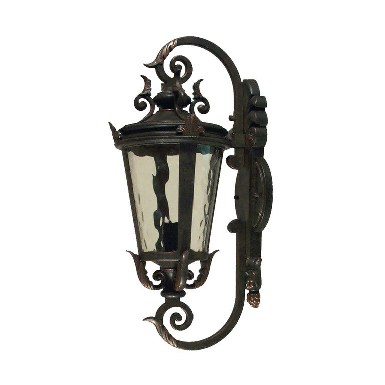 Albany Mini Outdoor Wall Light Antique Bronze IP44 - LOI1000032