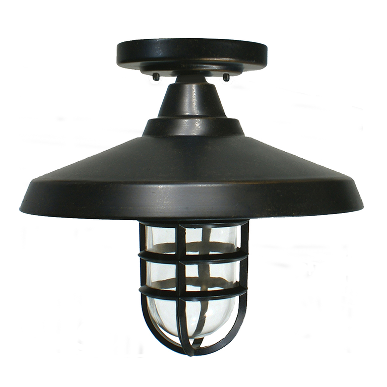 Deckhouse Under Eave Light Antique Bronze IP55 - LOI1000144