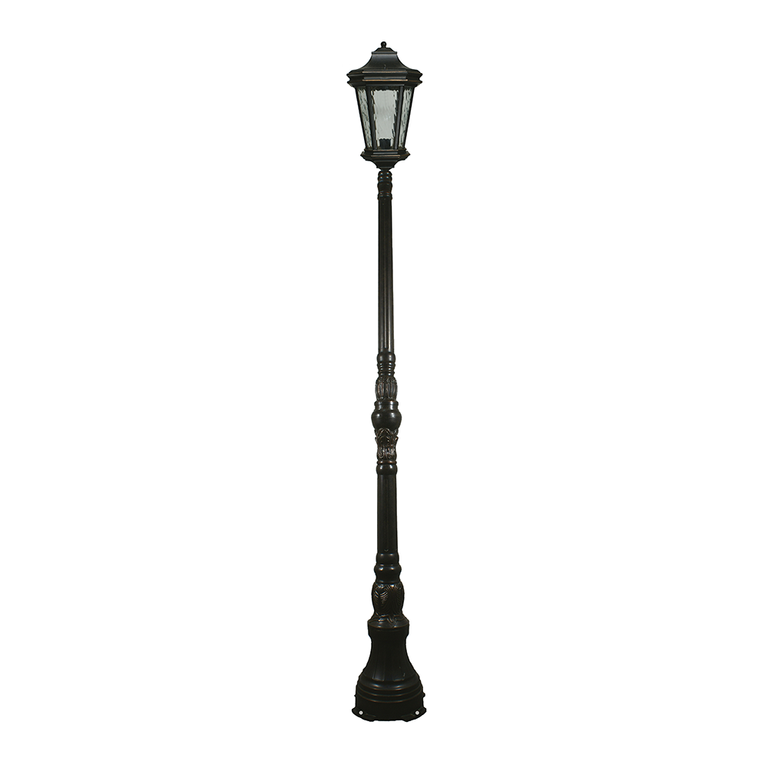 Tilburn Large Outdoor Domain Post Light Antique Bronze IP44 - LOI1000157