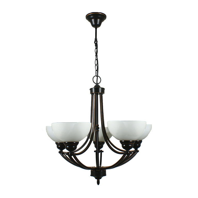 Houston 5 Light Pendant Bronze - LOI1000254