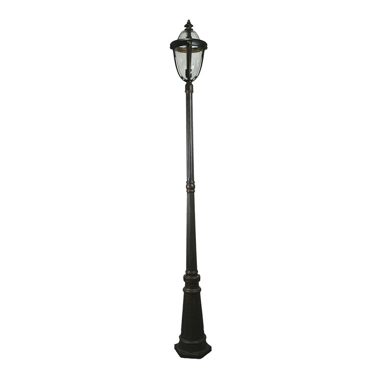 Mayfair Outdoor Post Light Antique Bronze IP44 - LOI1000315