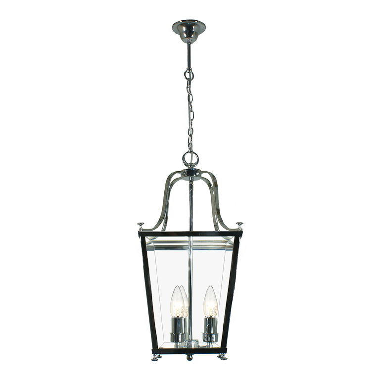 Montana Small 3 Light Lantern Chrome - LOI1000335
