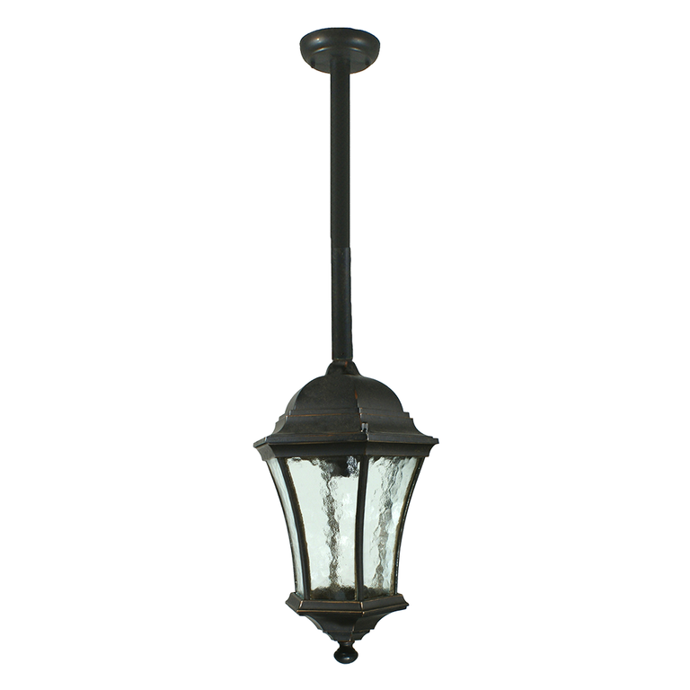Strand Medium Outdoor Rod Pendant Antique Bronze IP44 - LOI1000491