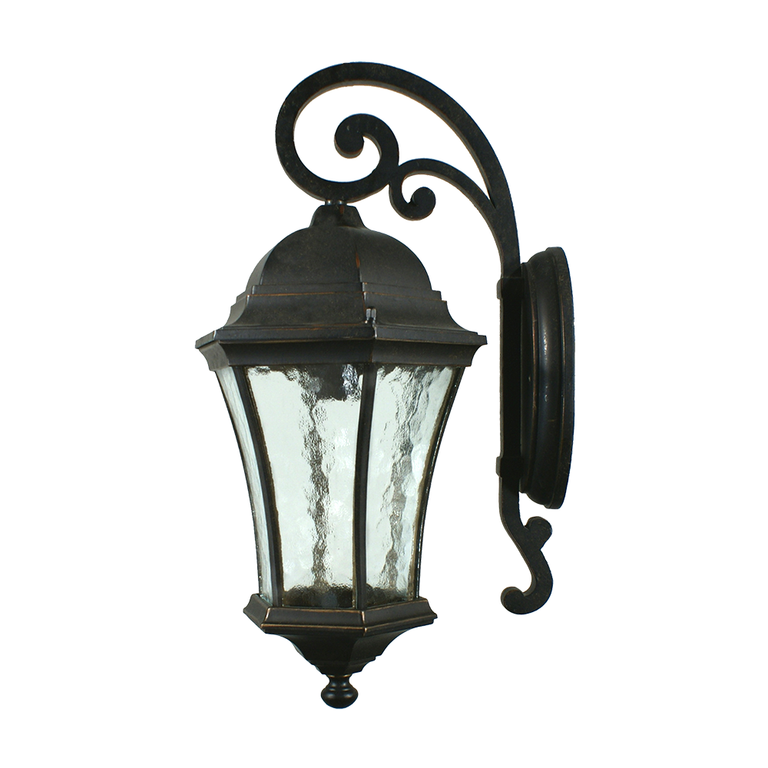 Strand Small Outdoor Wall Light Antique Bronze IP44 - LOI1000499