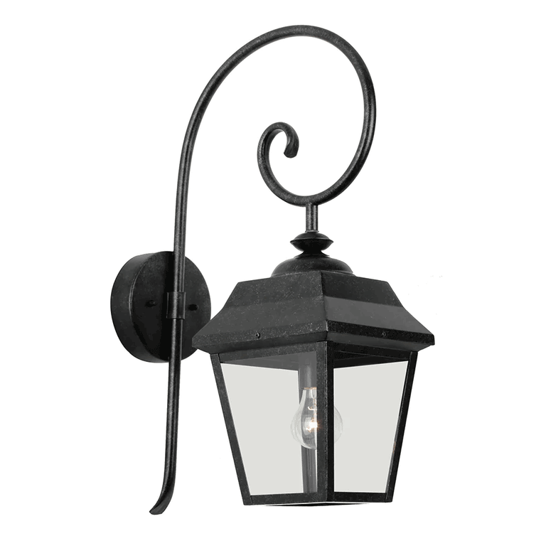 Fairlight Outdoor Wall Light Antique Black IP44 - LOI1000620