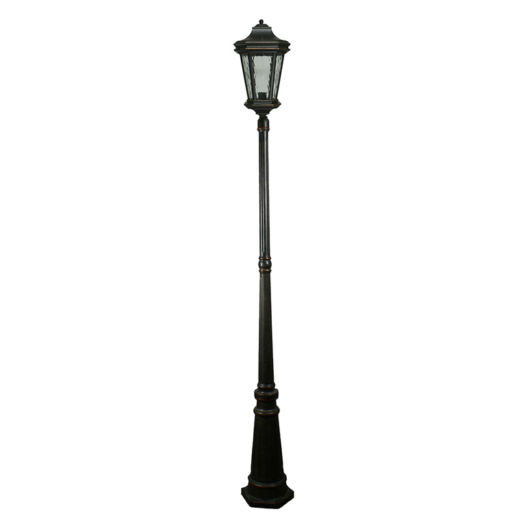 Tilburn Large Outdoor Post Light Antique Bronze IP44 - LOI1000819