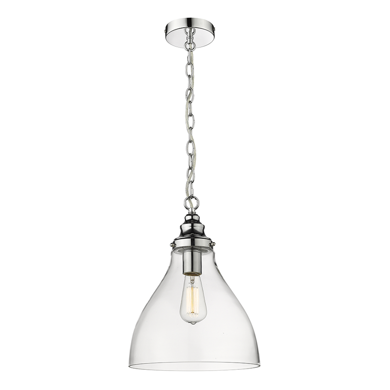 Keys Small Chain Pendant Chrome - LOI1001246
