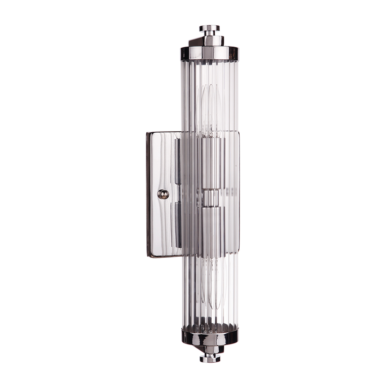 Rockford 2 Light Wall Light Chrome - LOI1001428