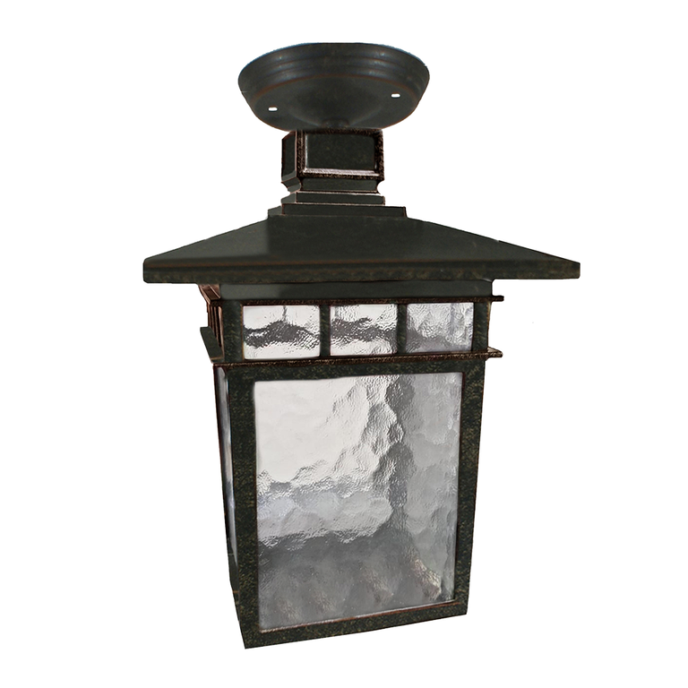 Promenade Medium Under Eave Light Antique Bronze IP03 - LOI1001432