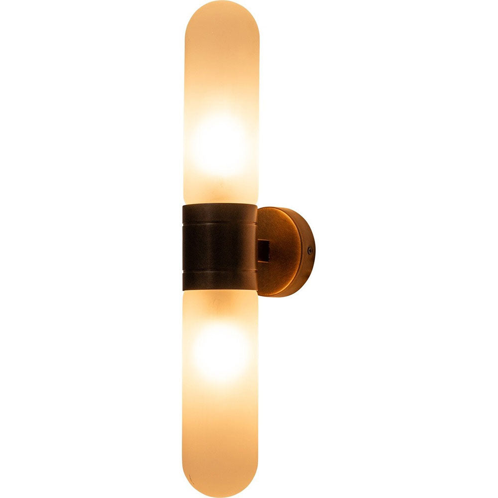 Hepburn Wall Light Antique Brass - LOI1001624