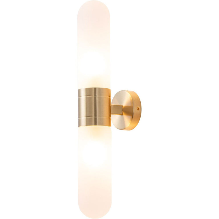 Hepburn Wall Light Satin Brass - LOI1001626