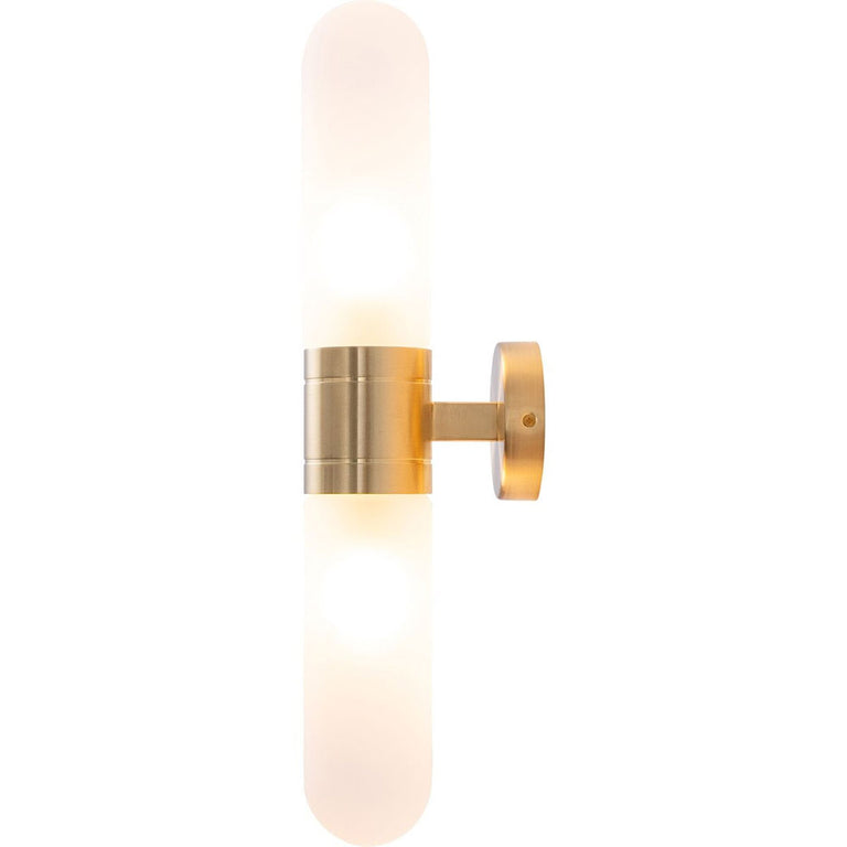 Hepburn Wall Light Satin Brass - LOI1001626