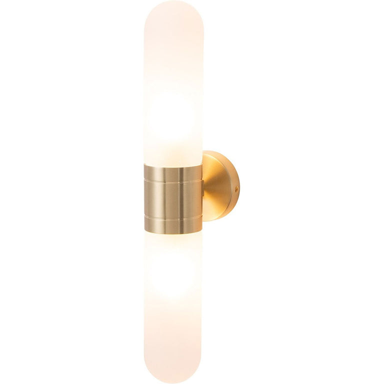 Hepburn Wall Light Satin Brass - LOI1001626