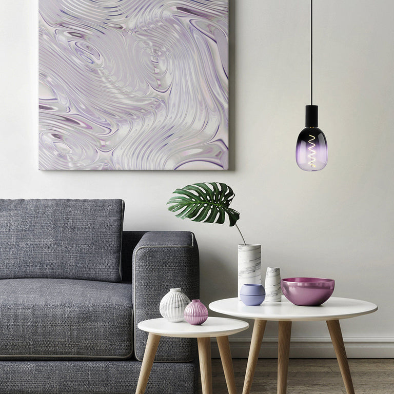 Filament Purple Spiral T120 LED 4W E27 Dimmable / Warm White - 110226