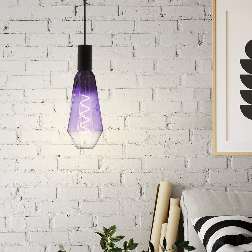 Filament T100 Purple 4W LED E27 Dimmable / Warm White - 110237